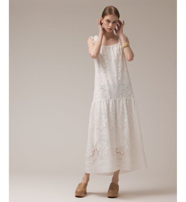 Diagram「カットワーク刺繍ワンピース」|ワンピース|