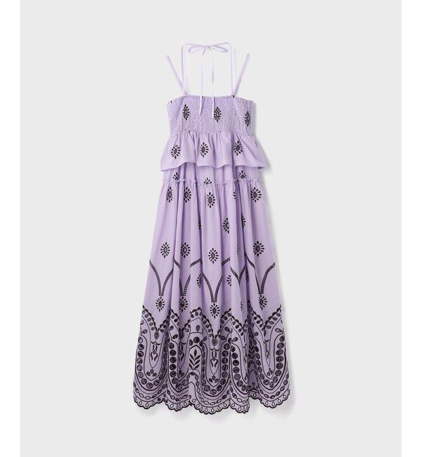 GRACE CONTINENTAL「カットワークマキシドレス」|ワンピース|