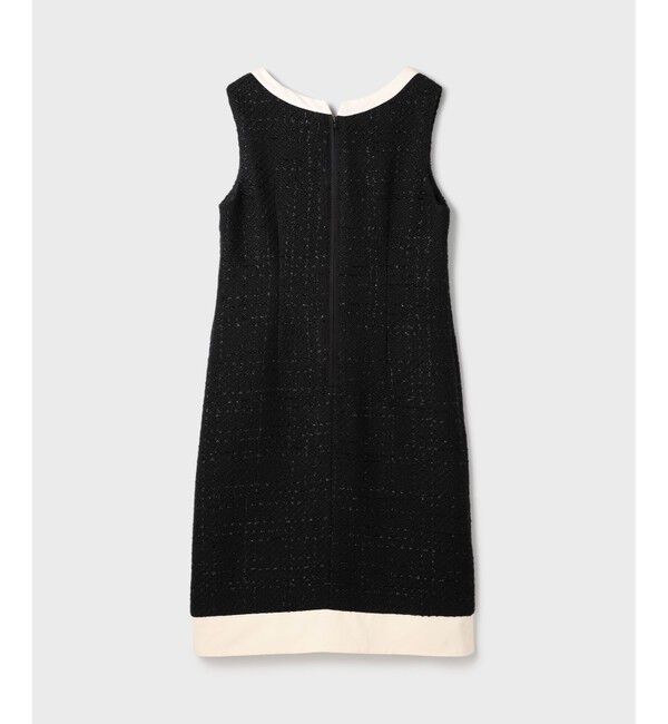 Grace Class「ツイードトリミングワンピース」|ワンピース|