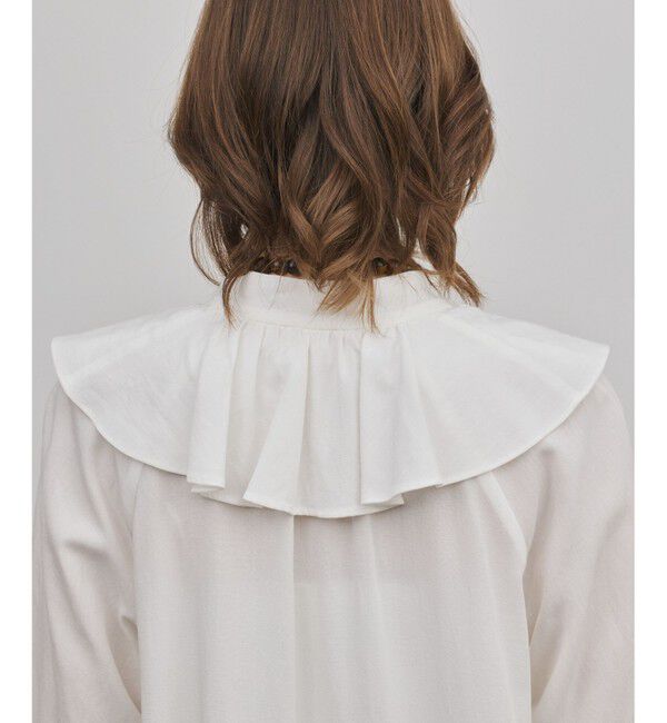 GRACE CONTINENTAL「レースコンビフリルカフタンワンピース」|ワンピース|