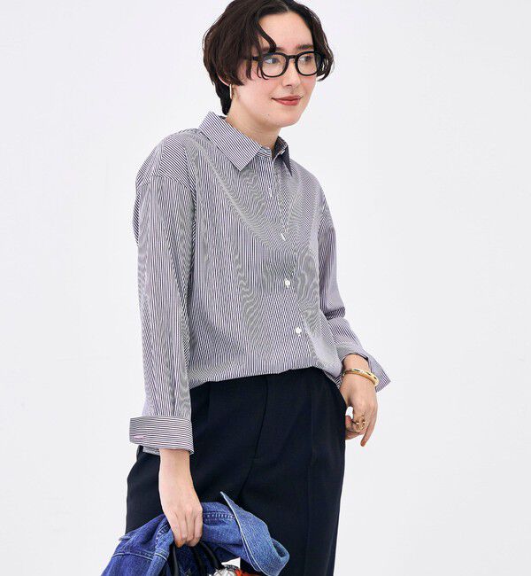 NOLLEY'S「ウォッシャブルベーシックシャツ」|シャツ・ブラウス|