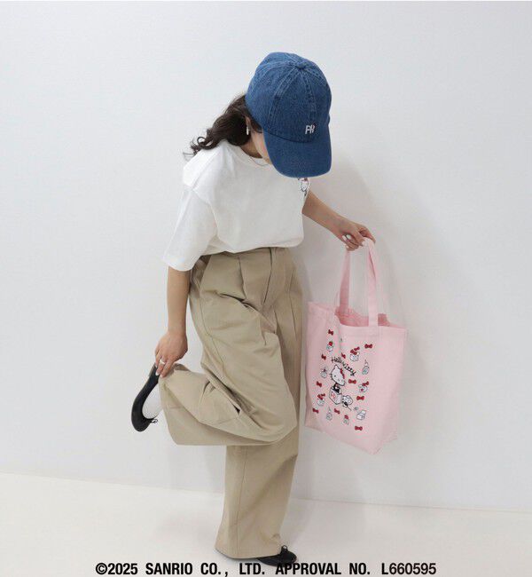 fredy emue「【HELLO KITTY meet FREDY emue】  ボックスプリントトートバッグ」|トートバッグ|