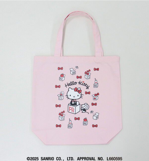 fredy emue「【HELLO KITTY meet FREDY emue】  ボックスプリントトートバッグ」|トートバッグ|