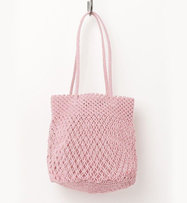 fredy emue「【The Bagmati】コットンコードカラーラウンドバッグ」|かごバッグ|