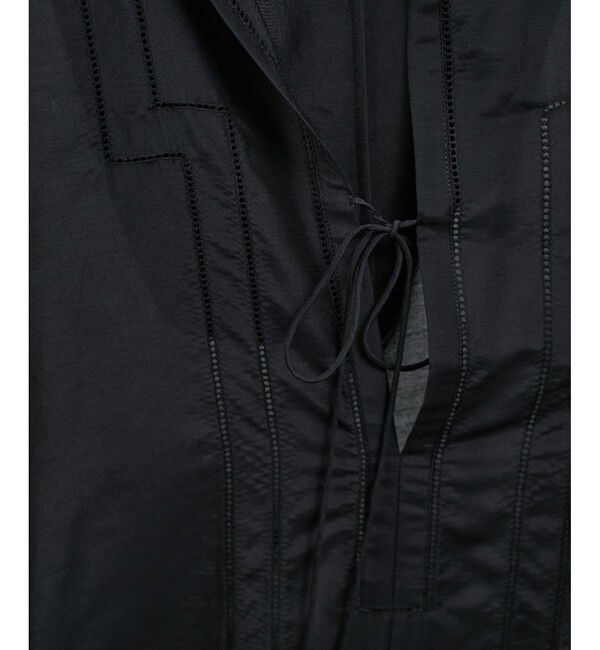 SALON adam et rope'「コットンシルクフードカフタンワンピース」|ワンピース|