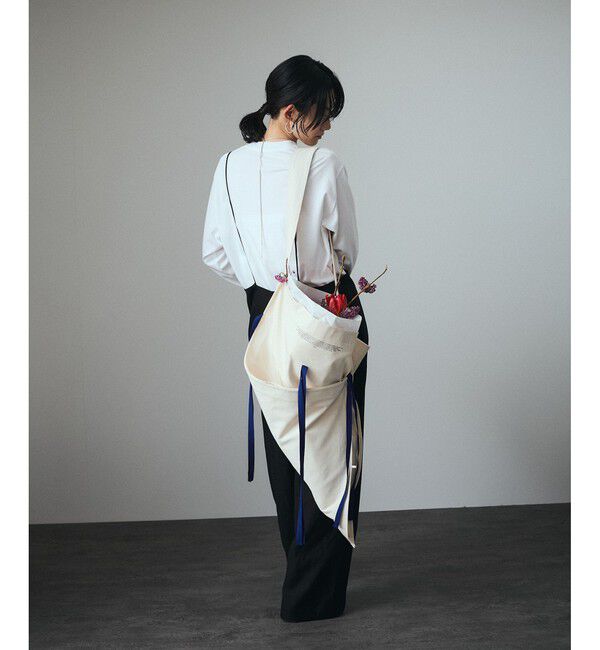 SALON adam et rope'「【duft（ドゥフト） for SALON】リボンフラワーバッグ」|トートバッグ|