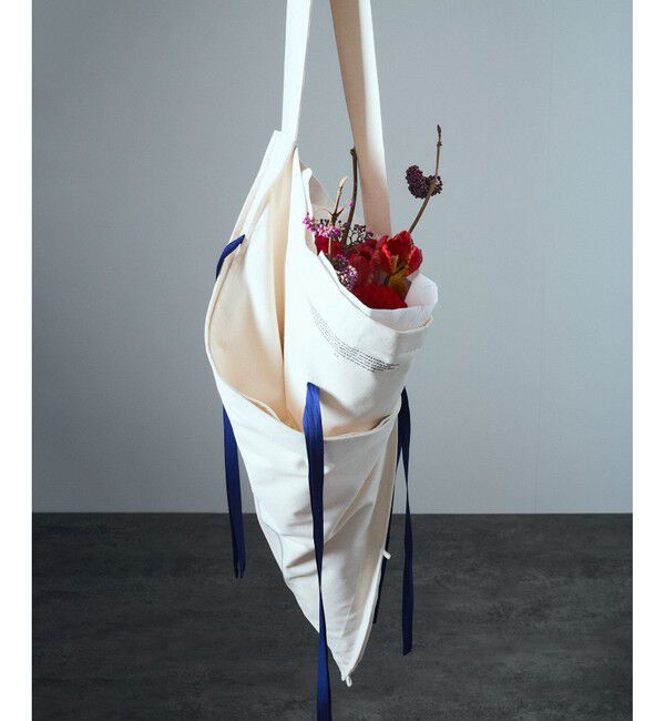 SALON adam et rope'「【duft（ドゥフト） for SALON】リボンフラワーバッグ」|トートバッグ|