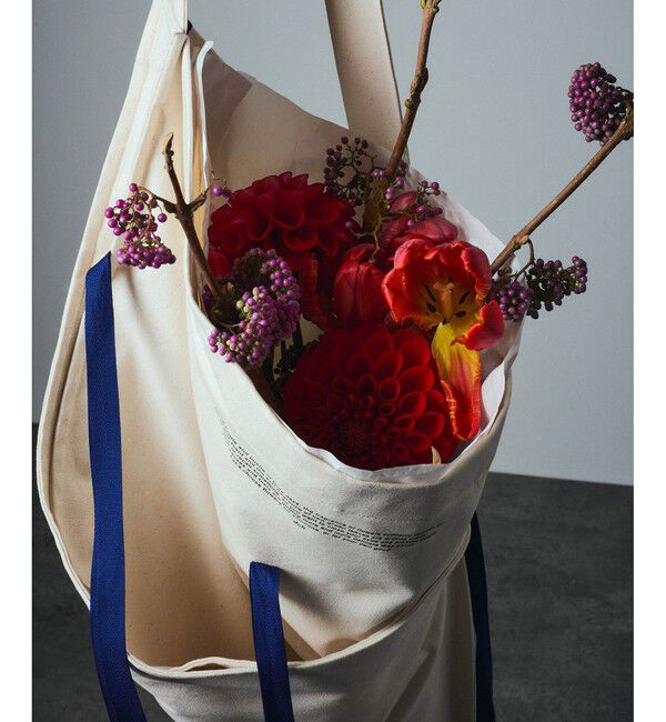 SALON adam et rope'「【duft（ドゥフト） for SALON】リボンフラワーバッグ」|トートバッグ|
