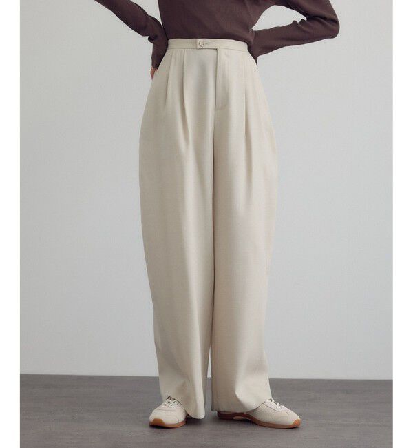 SALON adam et rope'「トレビラツイルカービーパンツ」|チノ|