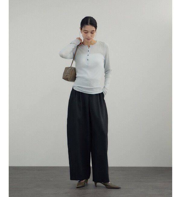 SALON adam et rope'「トレビラツイルカービーパンツ」|チノ|