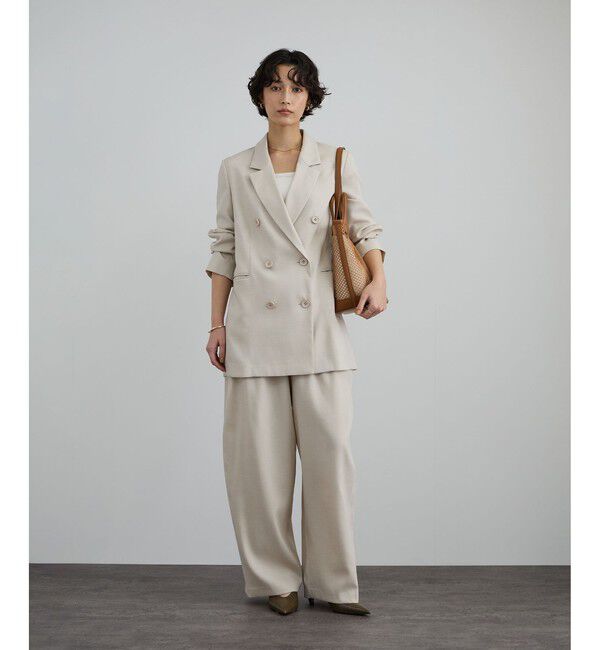 SALON adam et rope'「トレビラツイルカービーパンツ」|チノ|