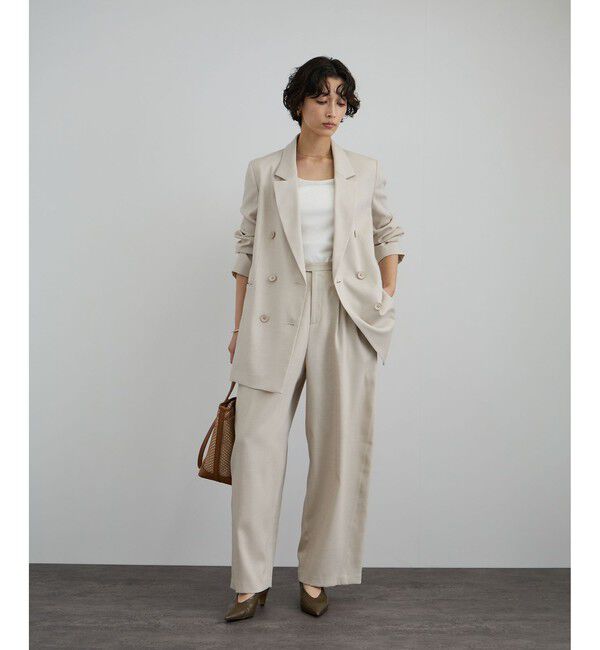 SALON adam et rope'「トレビラツイルカービーパンツ」|チノ|