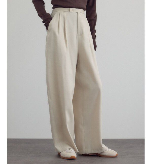 SALON adam et rope'「トレビラツイルカービーパンツ」|チノ|