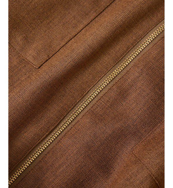 SALON adam et rope'「【WEB限定】ハーフスリーブドロストライトブルゾン」|ブルゾン・スタジャン|