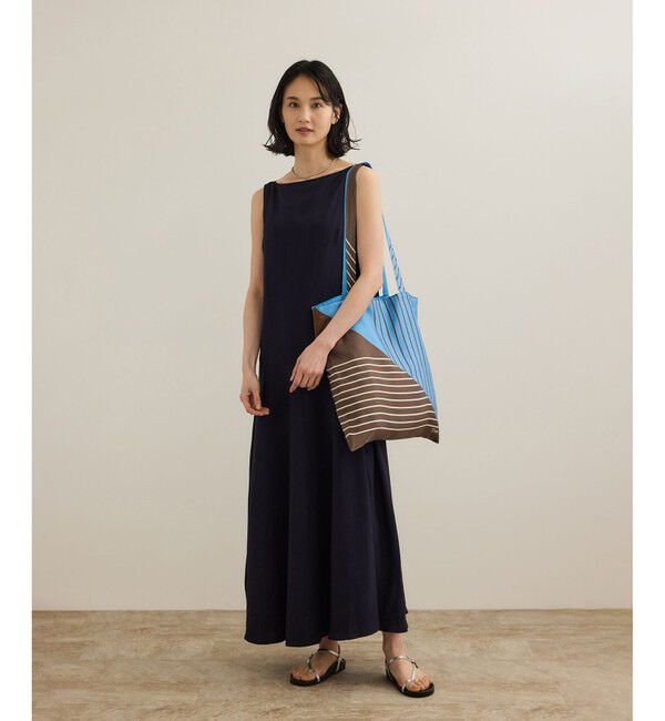 ROPE「幾何学柄シルクトートバッグ」|トートバッグ|