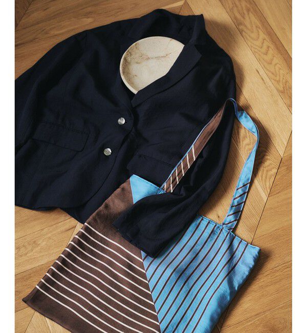 ROPE「幾何学柄シルクトートバッグ」|トートバッグ|