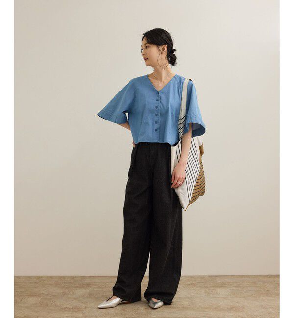 ROPE「幾何学柄シルクトートバッグ」|トートバッグ|