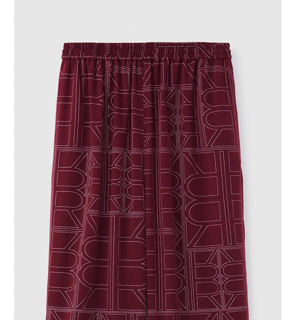 ROPE「R柄プリントイージーパンツ」|チノ|