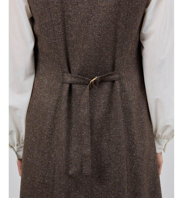 ROPE「スノーツイードジャンパースカート/イージーケア」|ワンピース|