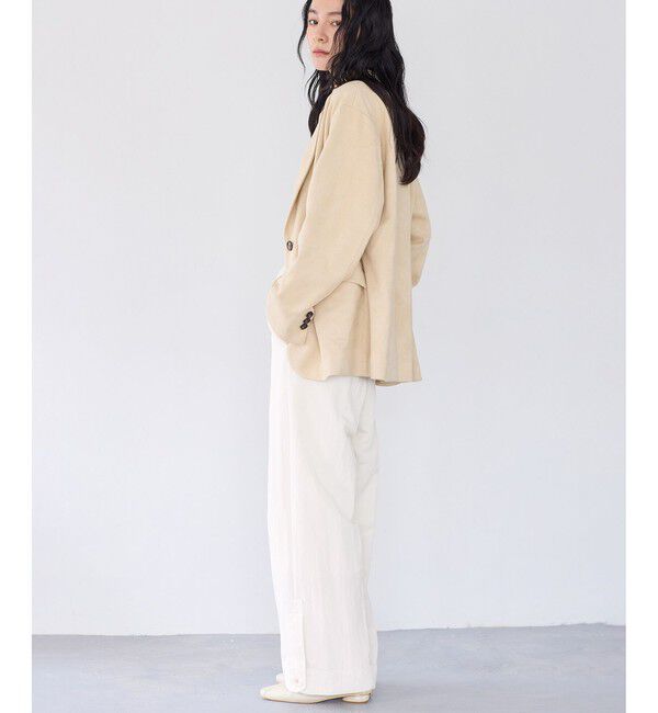 VIS「エアタンロールアップパンツ/イージーケア・防シワ」|チノ|