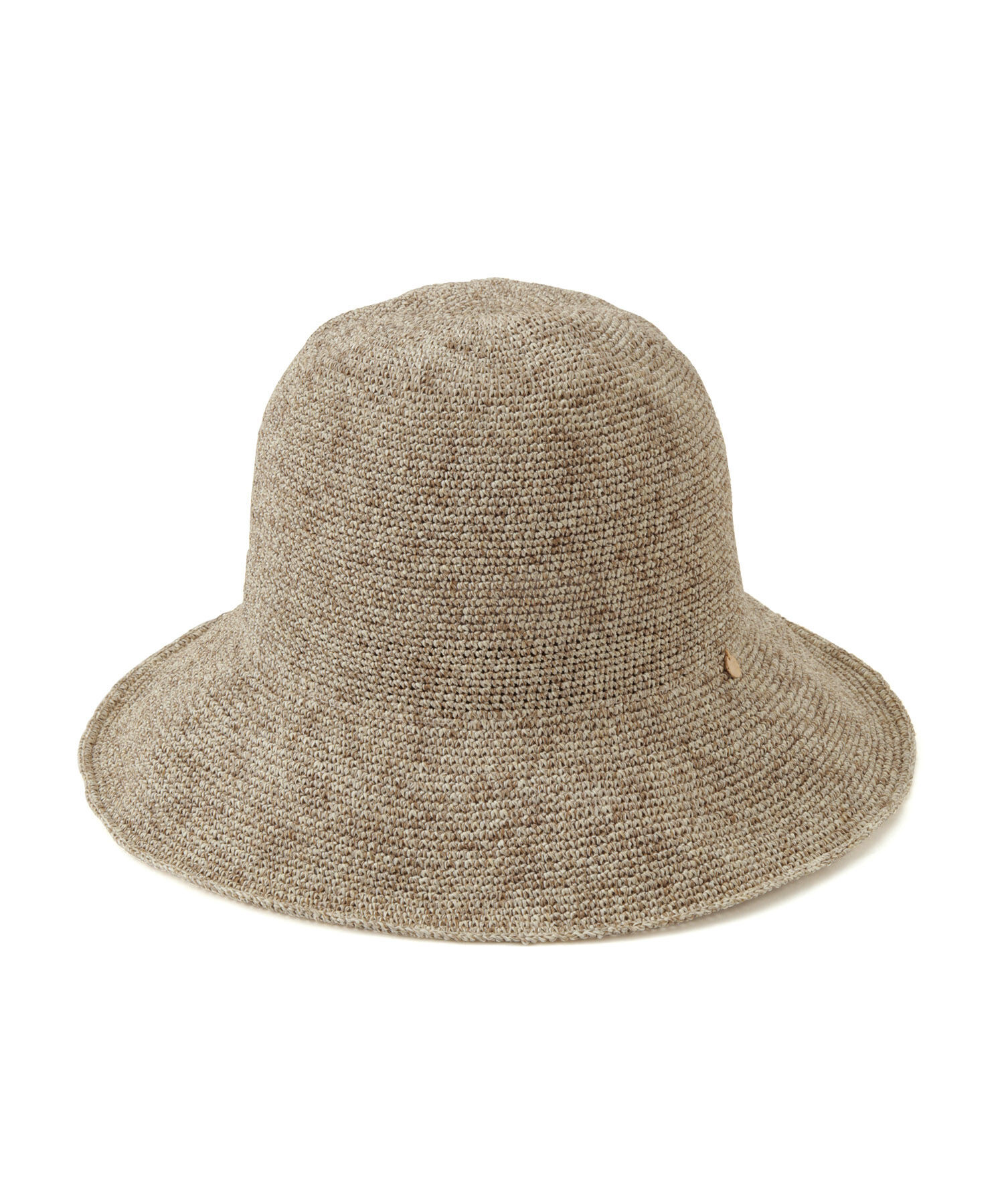 ROPE PICNIC PASSAGE「メタルチャーム付き細編みブリムハット」|ハット|