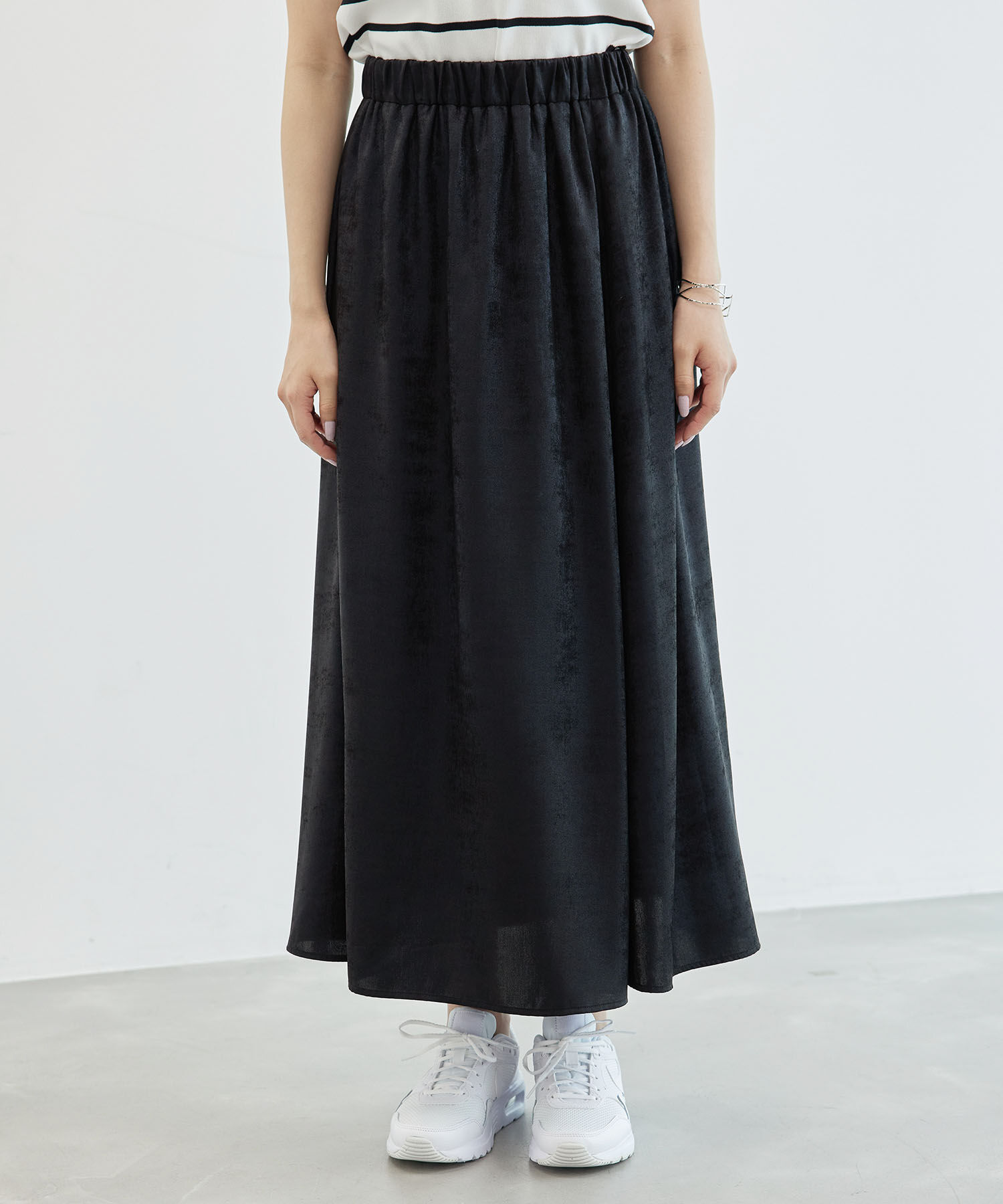 Rope&rsquo;Picnic「メタリックスカート」|スカート|