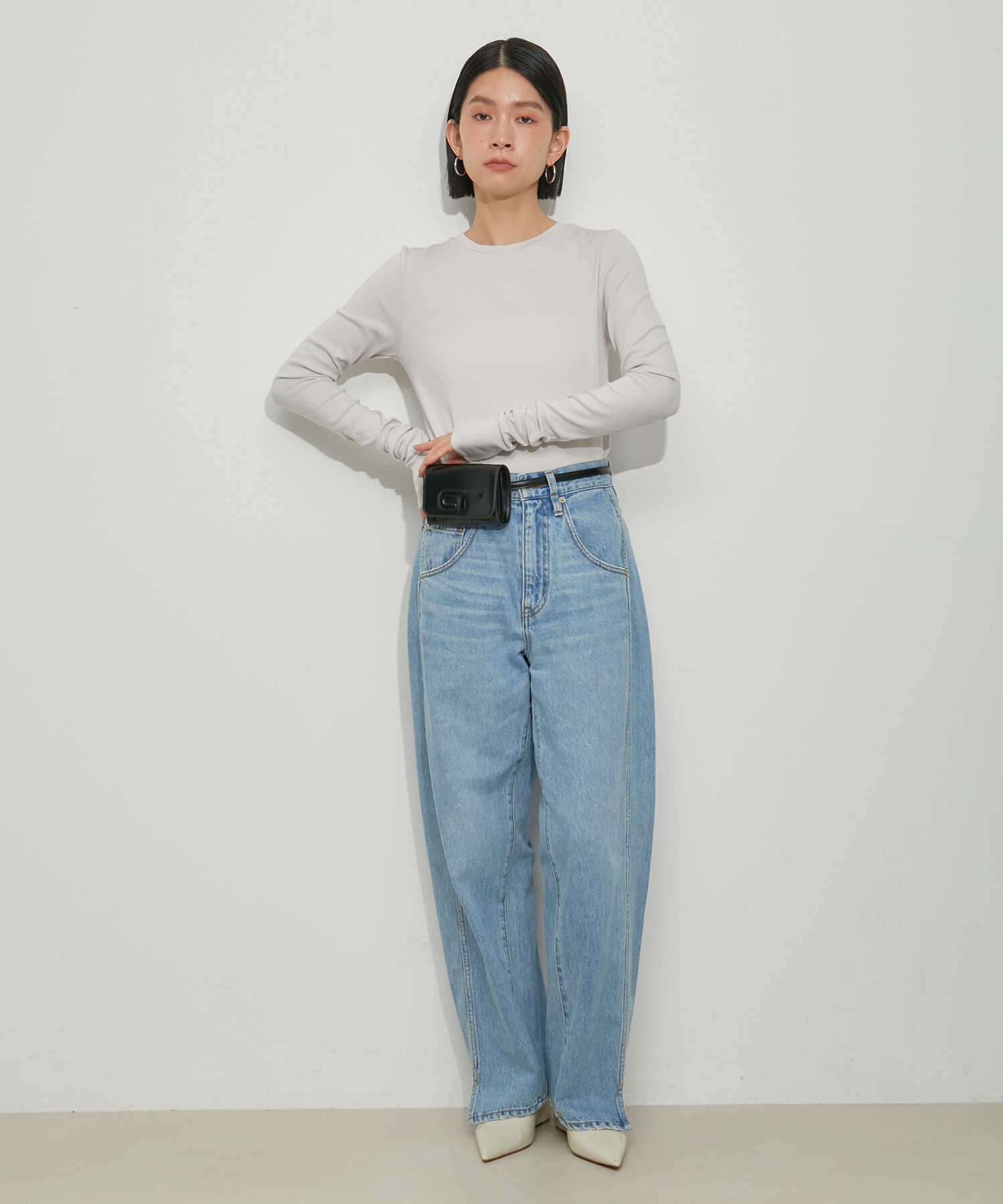 ADAM ET ROPE'「【一部WEB限定カラー】ウォレットマルチロゴショルダー」|ショルダー・メッセンジャー|