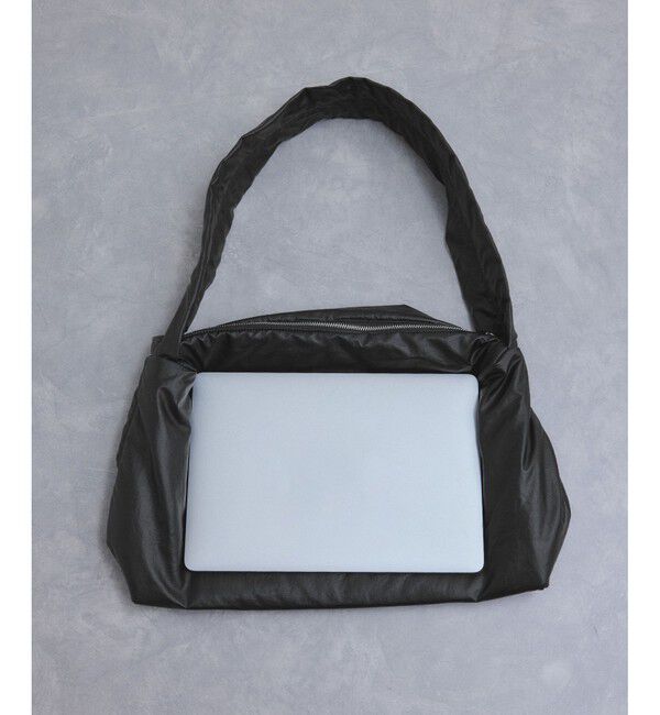 ADAM ET ROPE'「ボックスギャザーワンショルダーバッグ」|ショルダー・メッセンジャー|