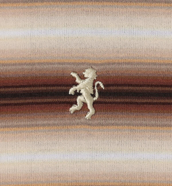 GYMPHLEX「Gymphlex | オンブレボーダー クルーネックワンピース WOMEN」|ワンピース|