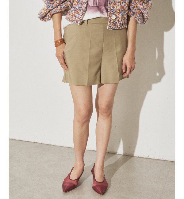  「【GEMINI】ショートパンツ」|チノ|ベージュ