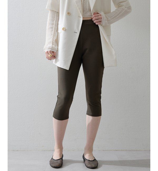 THE PAUSE「【THE PAUSE】カプリパンツ」|チノ|