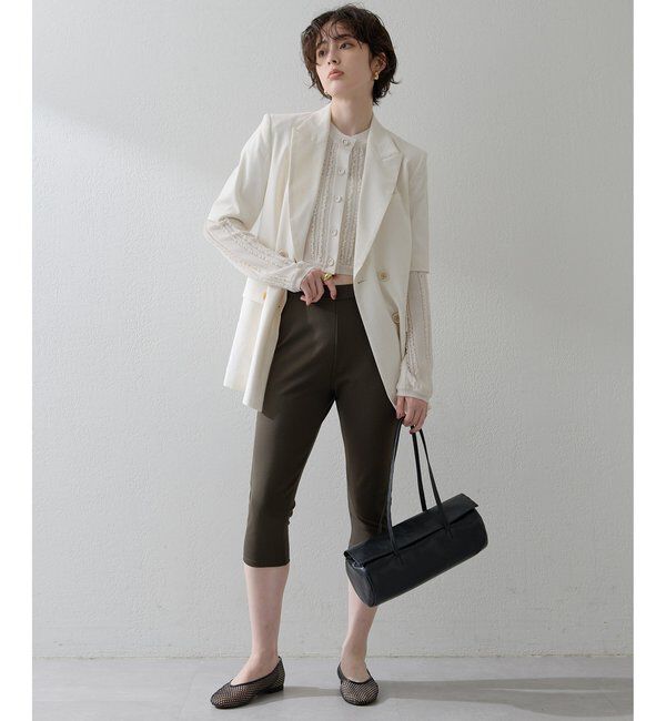 THE PAUSE「【THE PAUSE】カプリパンツ」|チノ|