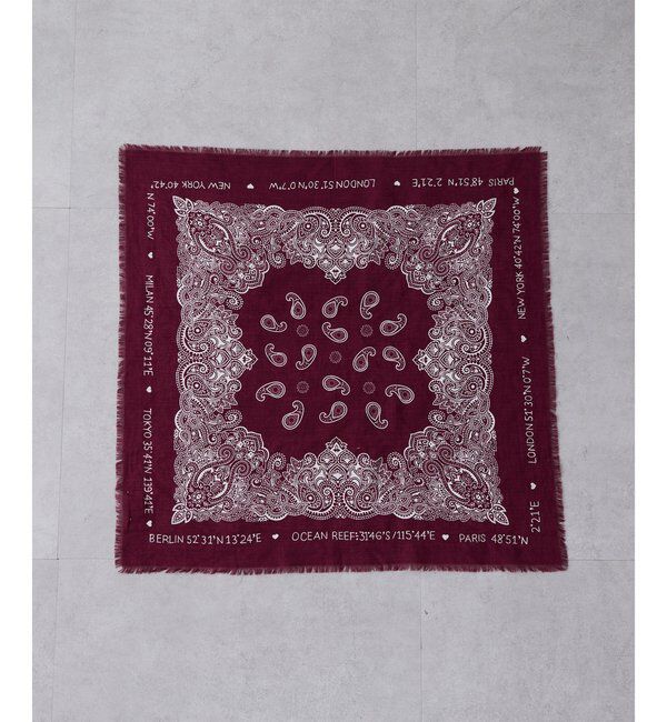  「【CITRUS】別注バンダナ」|マフラー|