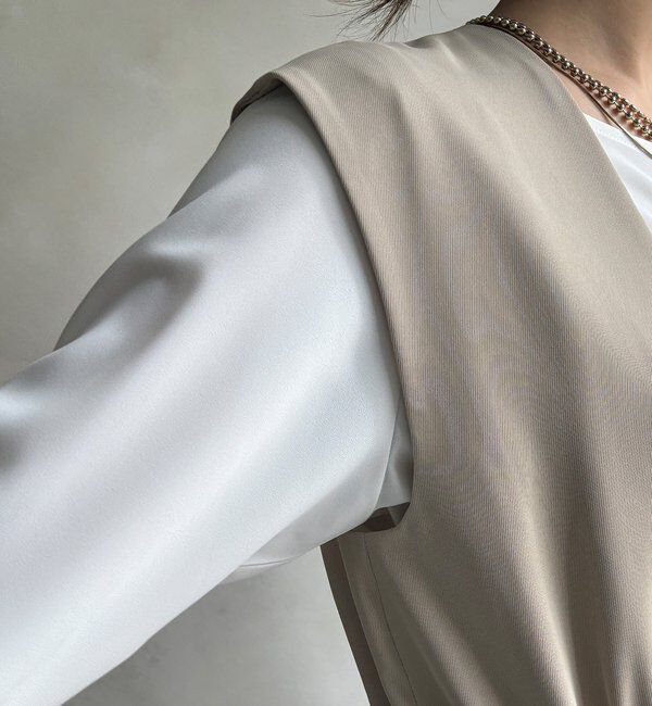  「【WEB限定/オケージョン対応】ペプラムオールインワン」|ワンピース|