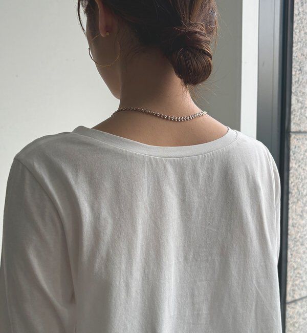  「ヘムレースロンTEE」|Tシャツ・カットソー|