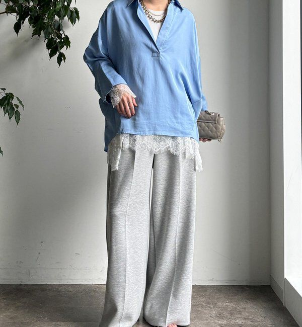  「ヘムレースロンTEE」|Tシャツ・カットソー|