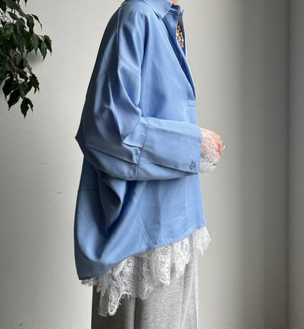  「ヘムレースロンTEE」|Tシャツ・カットソー|