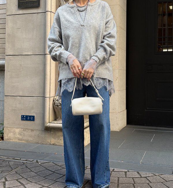  「ヘムレースロンTEE」|Tシャツ・カットソー|