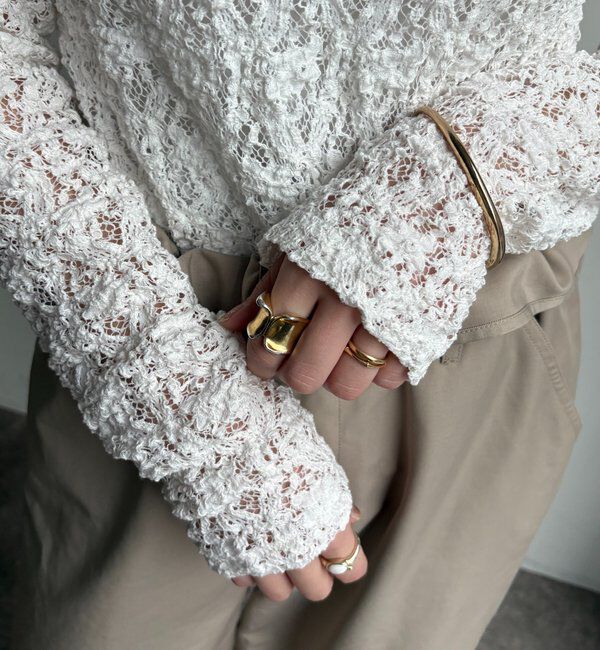  「レースオフショル」|Tシャツ・カットソー|