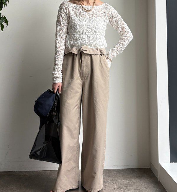  「レースオフショル」|Tシャツ・カットソー|