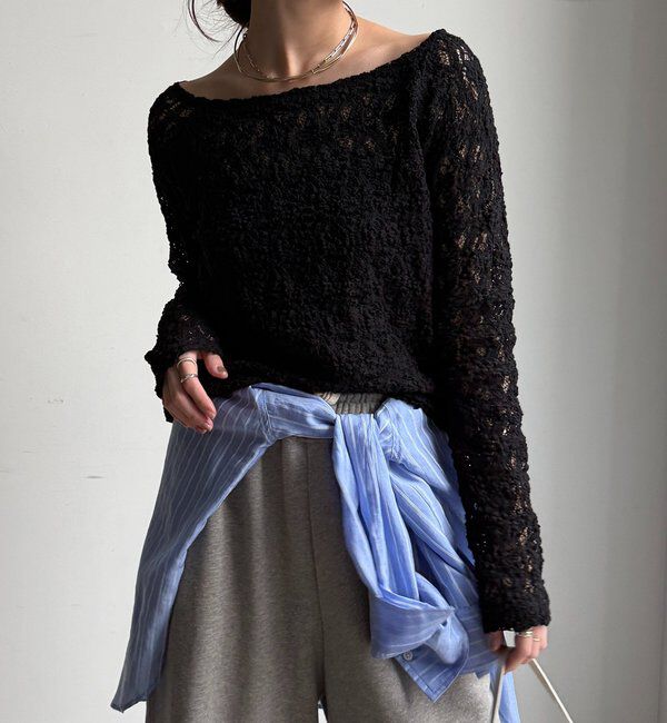  「レースオフショル」|Tシャツ・カットソー|