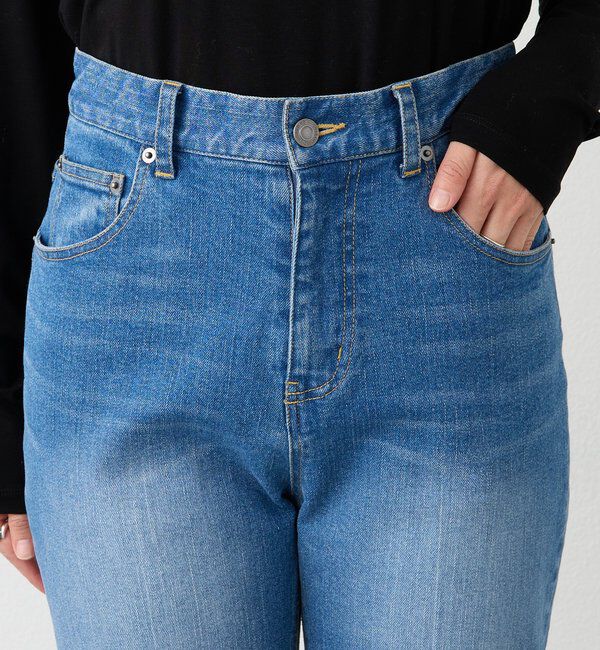  「【快適な履き心地】センタープレスデニム」|デニム|