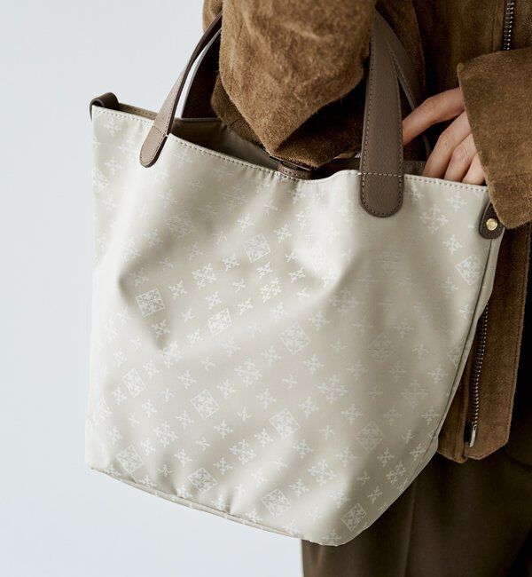  「ナイロンジャガード2WAYミニトートバッグ」|トートバッグ|