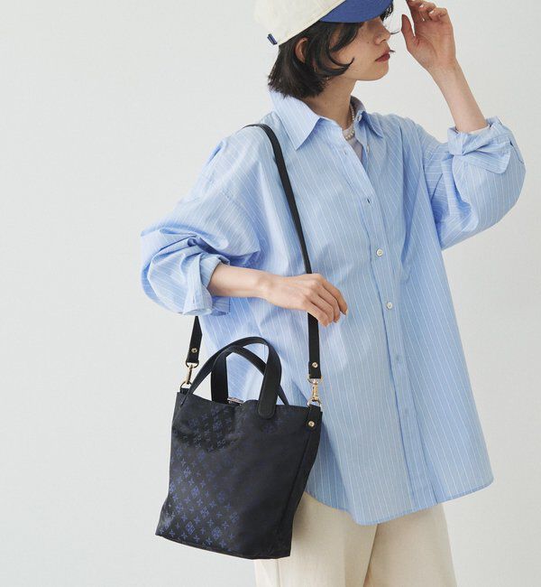  「ナイロンジャガード2WAYミニトートバッグ」|トートバッグ|