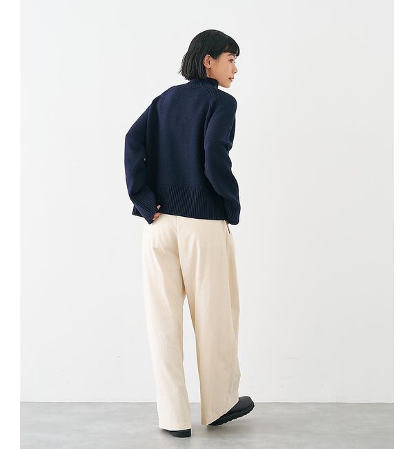 collex「ハイネック2WAYプルオーバー」|ニット・セーター|