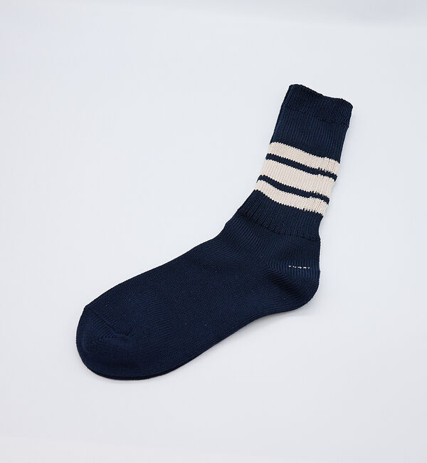 ABAHOUSE「【YUQRI/ユクリ】Walky/ラインソックス/靴下/消臭機能【WEB限定】」|ソックス|