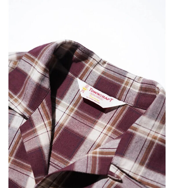 ABAHOUSE「【TOWNCRAFT/タウンクラフト】50S LOOP COLLAR SHIRT」|シャツ・ブラウス|