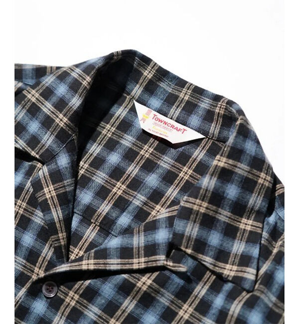 ABAHOUSE「【TOWNCRAFT/タウンクラフト】50S LOOP COLLAR SHIRT」|シャツ・ブラウス|
