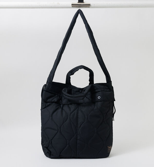 Rouge vif「【TAION / タイオン】ミリタリーダウンヘルメットバッグ / キルティング」|トートバッグ|