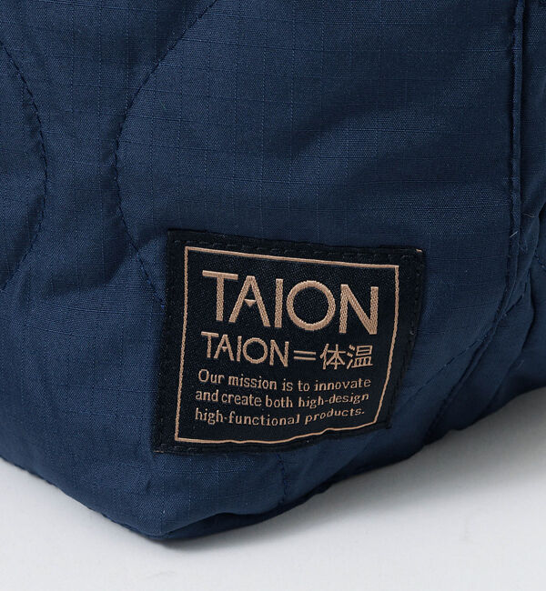 Rouge vif「【TAION / タイオン】ミリタリーダウンヘルメットバッグ / キルティング」|トートバッグ|